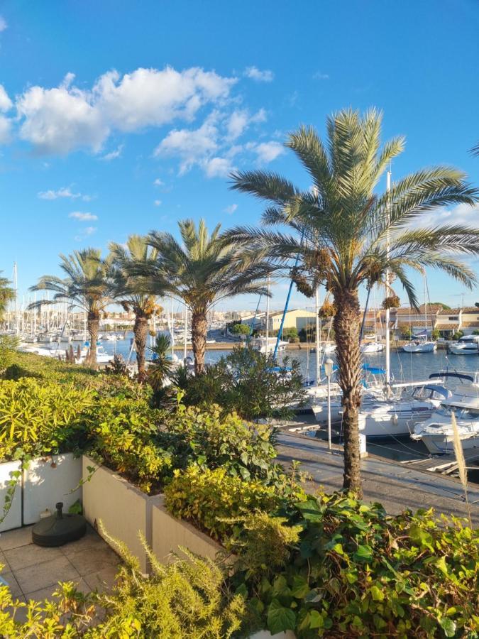 Cap Capistol Studio Avec Terrasse, Vue Port Agde Dış mekan fotoğraf